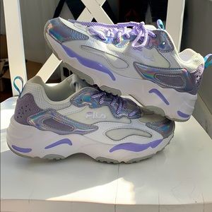 Holographic Fila Sneakers Size 5 & 1/2